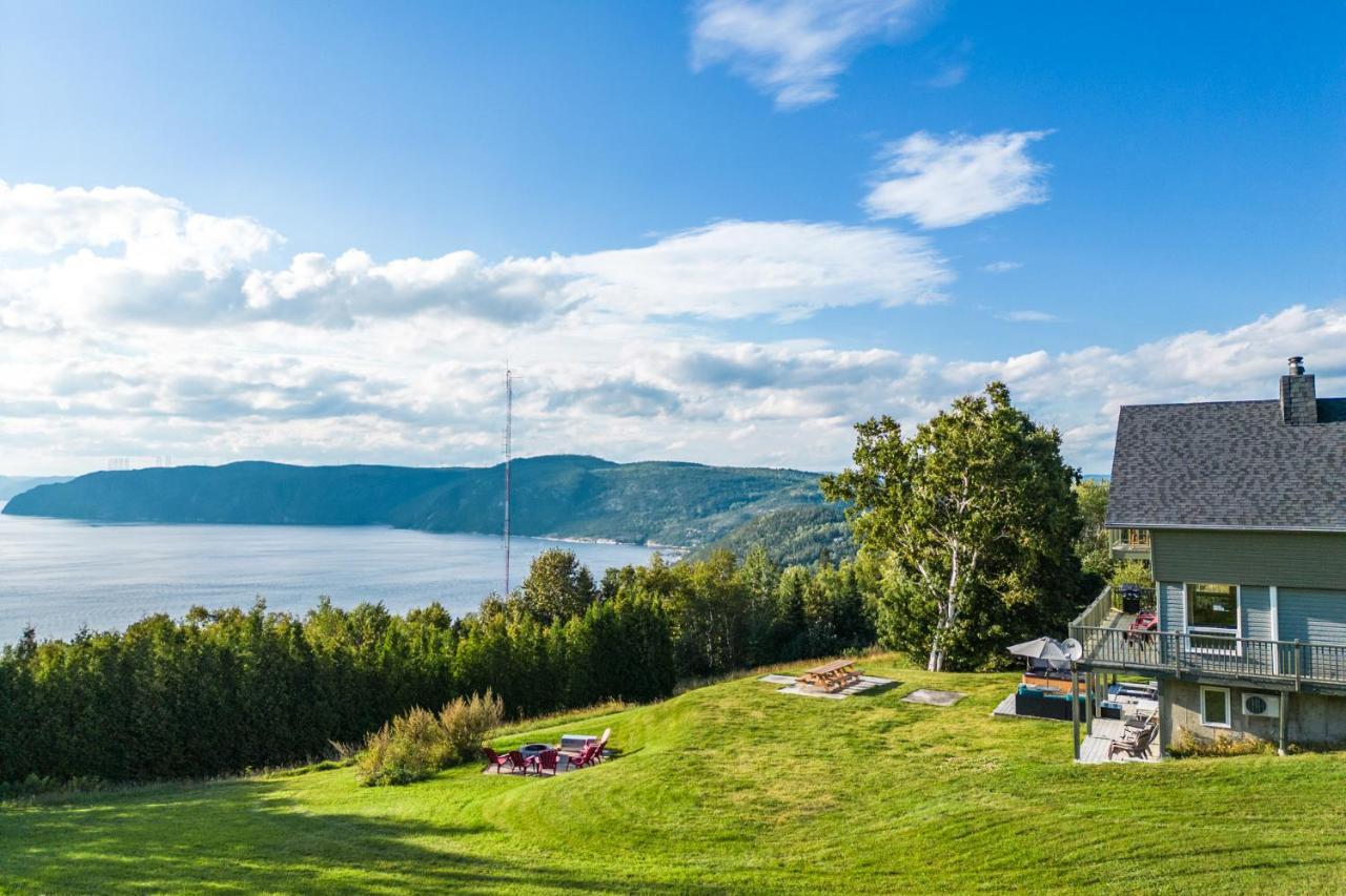 Montfjord - Chalets, Vue Spectaculaire Et Spa. Chantafjord #4 Sacre-Coeur Eksteriør bilde
