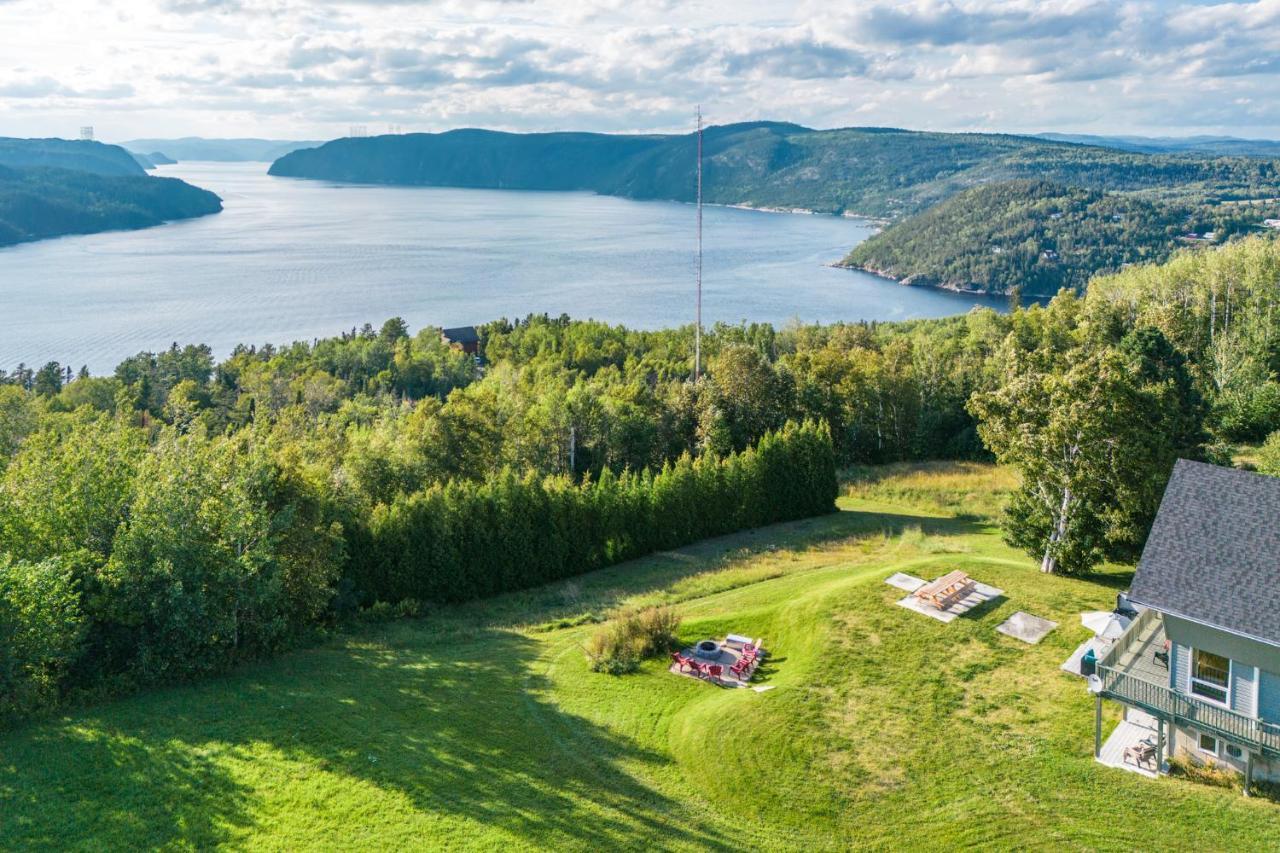 Montfjord - Chalets, Vue Spectaculaire Et Spa. Chantafjord #4 Sacre-Coeur Eksteriør bilde