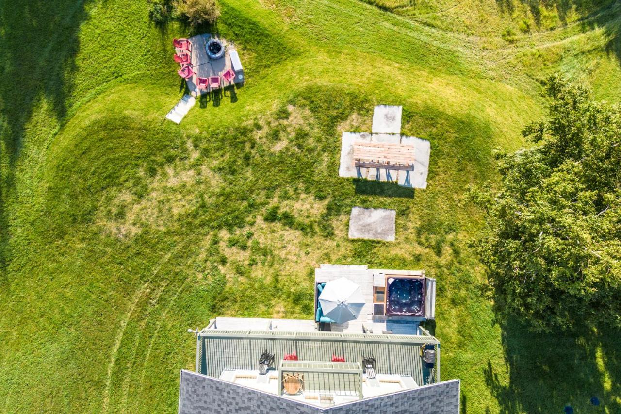 Montfjord - Chalets, Vue Spectaculaire Et Spa. Chantafjord #4 Sacre-Coeur Eksteriør bilde