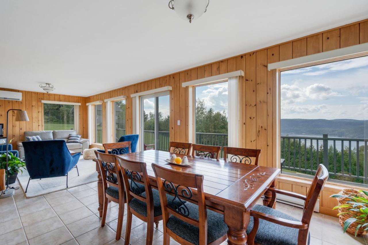 Montfjord - Chalets, Vue Spectaculaire Et Spa. Chantafjord #4 Sacre-Coeur Eksteriør bilde